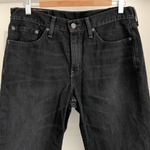 Levi black wash jeans